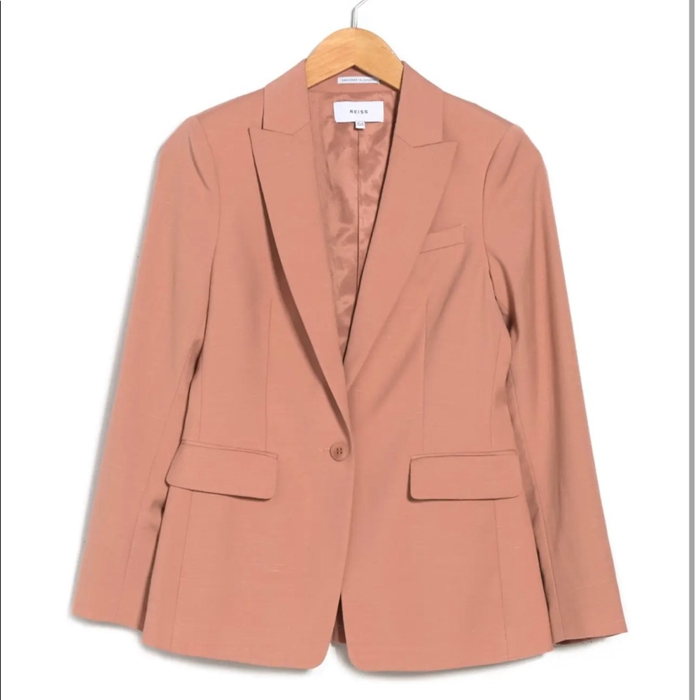 NWT Reiss Anya Formal Dinner Blazer Pink - UK10/US6